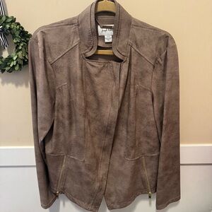Joseph Ribkoff Military Jacket Polyester/Spandex Size XL